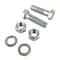 Fleet Engineers Hardware Set, Quarter Fender, For 2 Clamps Set, 5/8 Bolts/Nuts, Air Slipper, Zinc Plated Steel 031-00200 - alternate 1